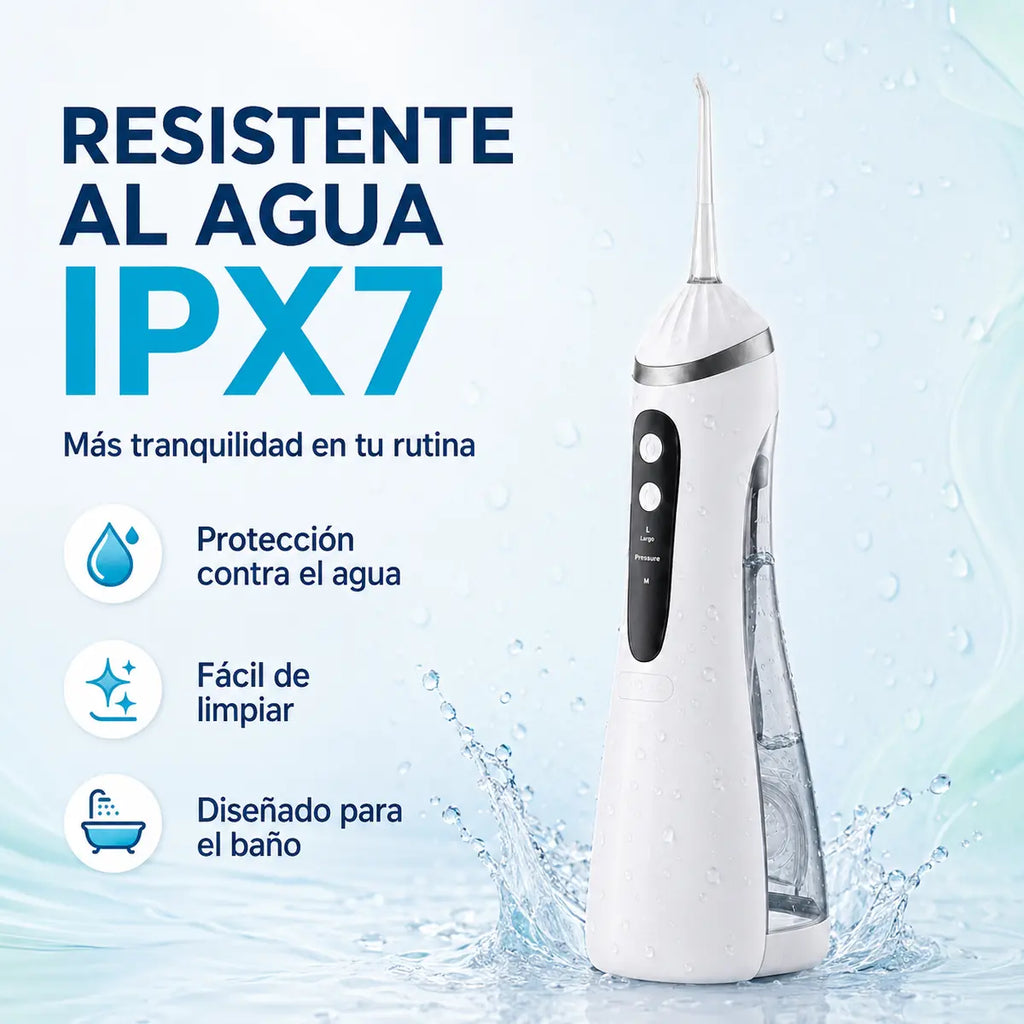 Irrigador Velora - resistente al agua IPX7