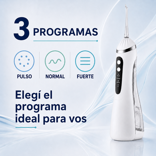 Irrigador Dental – Limpieza Suave