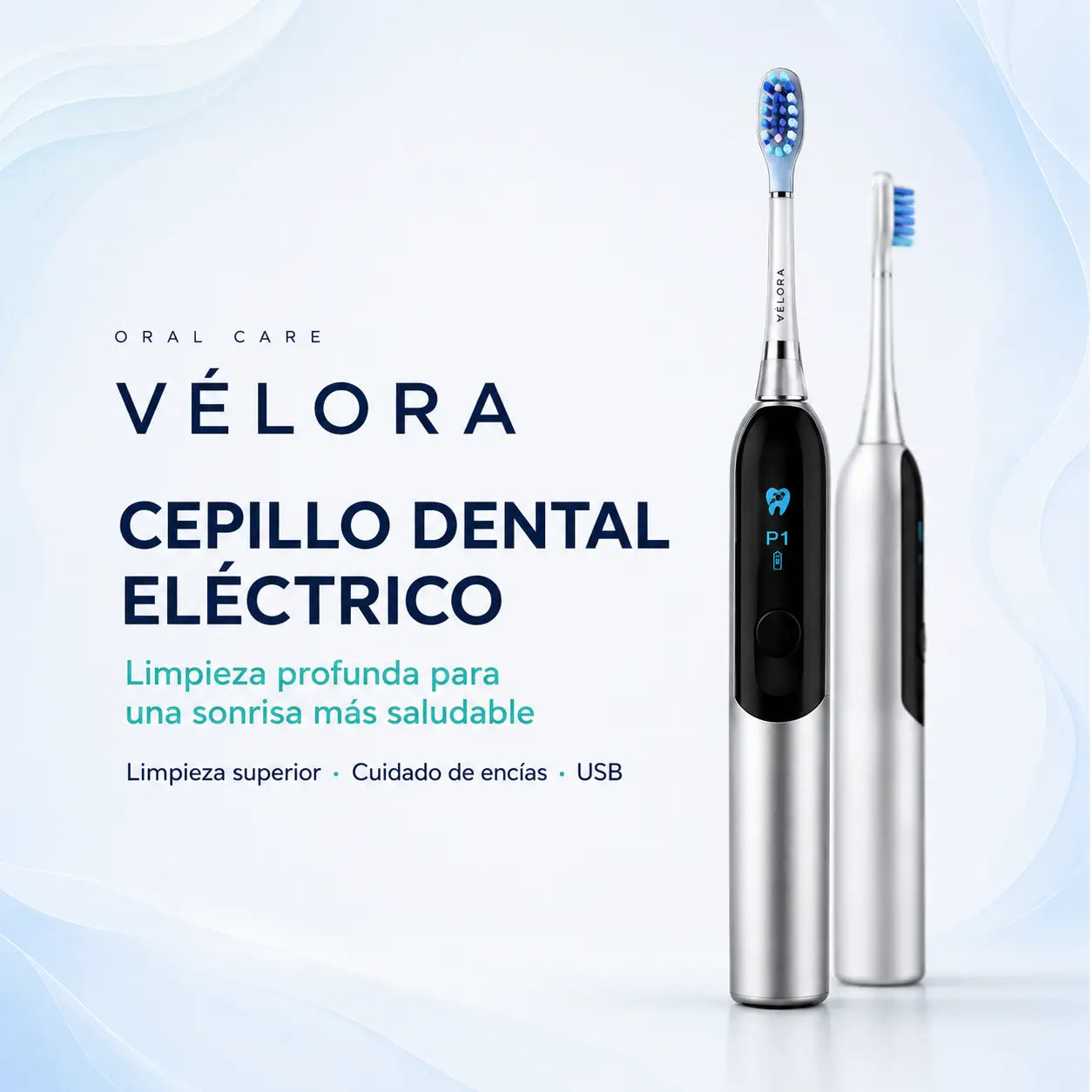 Cepillo Dental Eléctrico Velora
