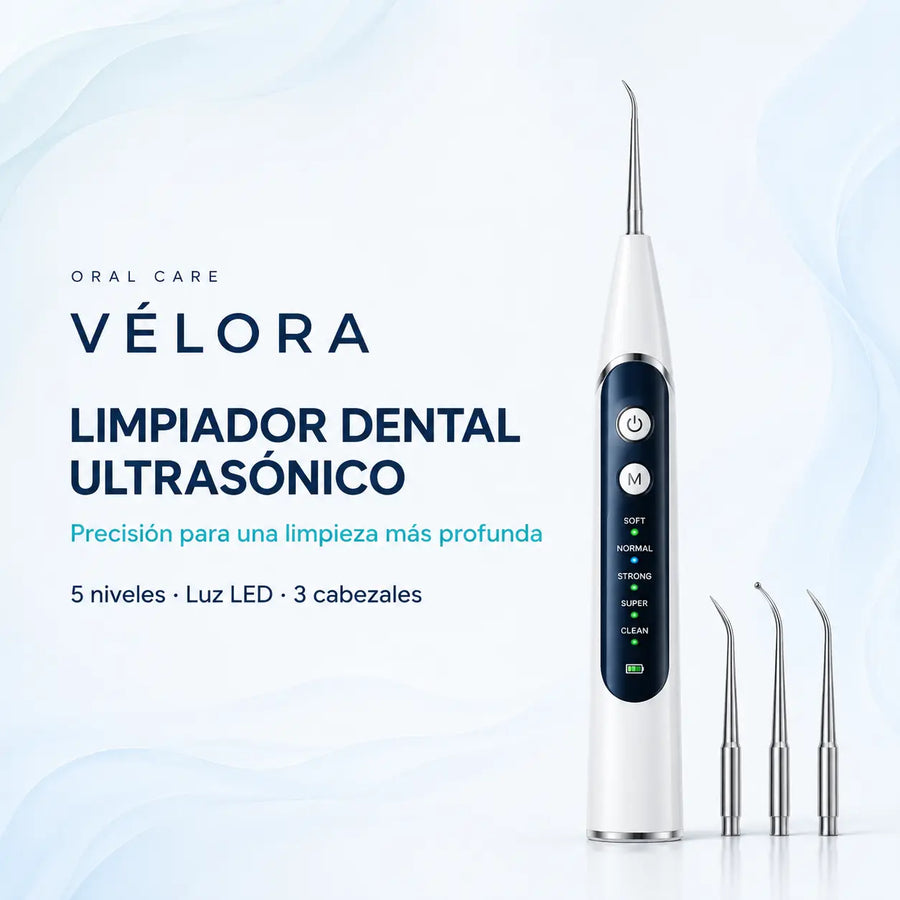 Limpiador Dental Ultrasónico Velora