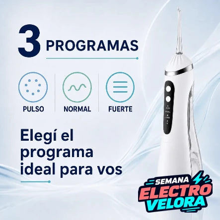 Irrigador Dental Portátil Velora