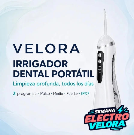 Irrigador Dental Portátil Velora